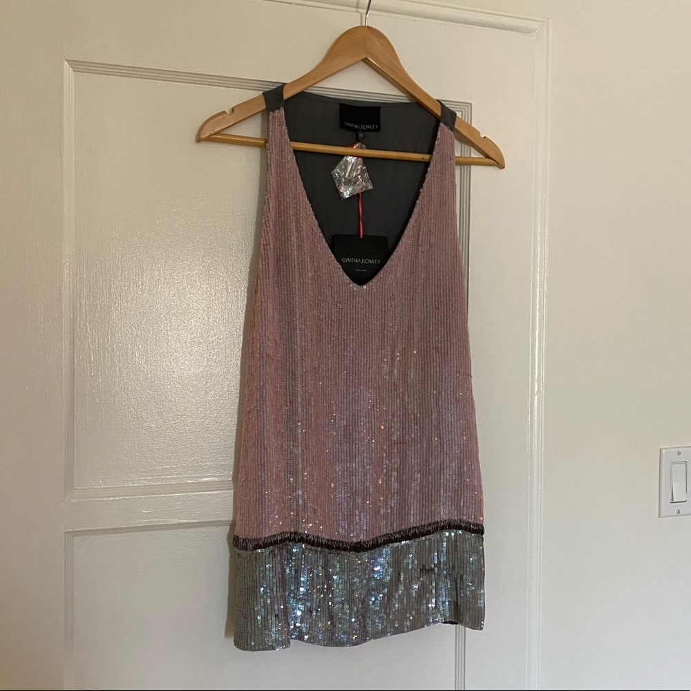 Sequined Cynthia Rowely Top